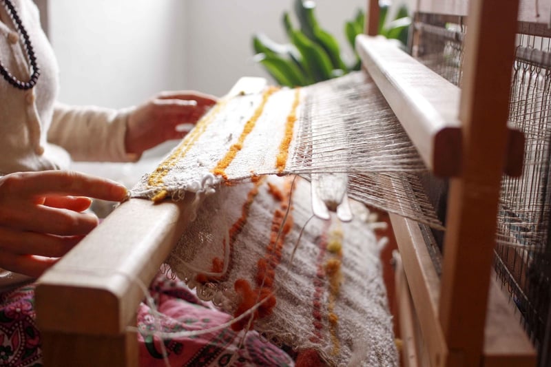 Upcycled Textile Art